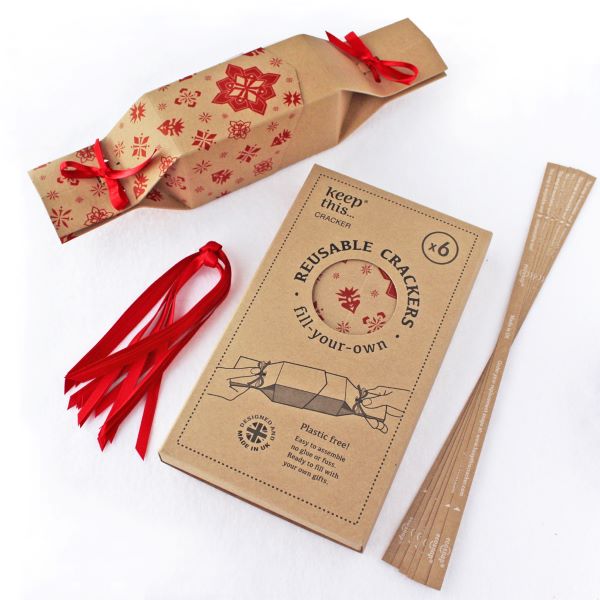 Keep this cracker Reusable Christmas cracker Jewel Kraft