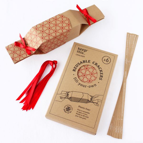 Keep this cracker Reusable Christmas cracker Christmas Kraft