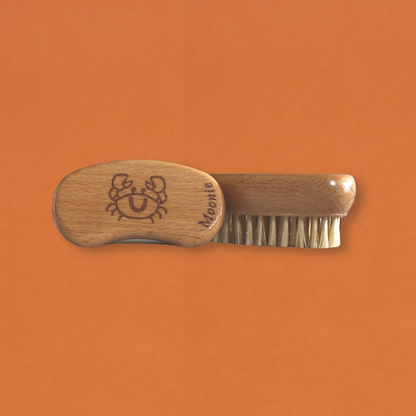 Eco-friendly kids' nail brush Cute crab design