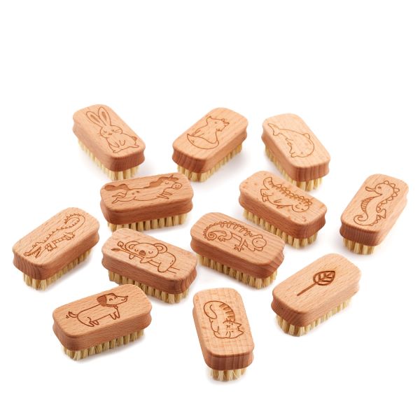 Kids nail brush selection