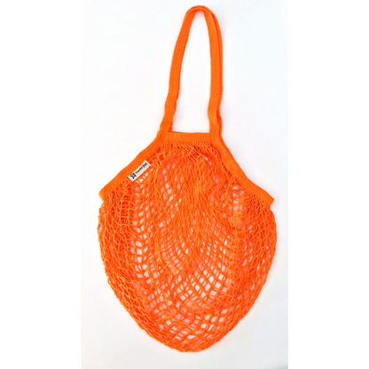Long handled string bag orange