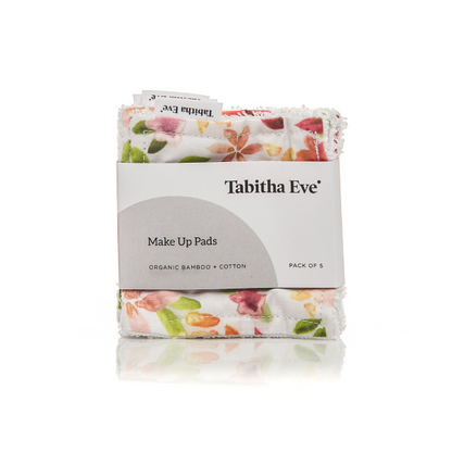 Reusable make up pads Watercolour