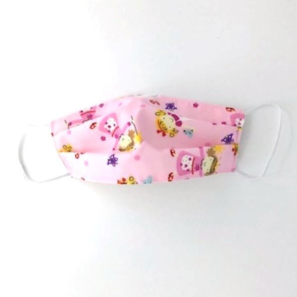 Reusable mask child Pink fairy princess