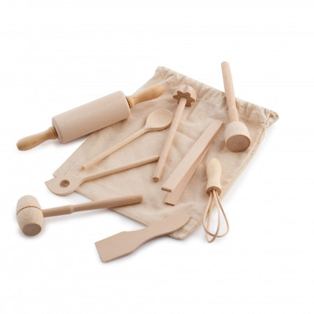 Eco-friendly kids' mini kitchen utensil set