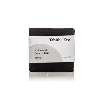 Reusable nail polish remover pads