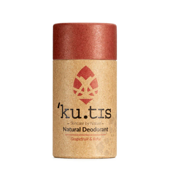 Eco-friendly natural deodorant Grapefruit and rose