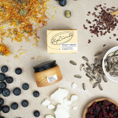 UpCircle night cream with ingredients