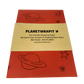 Eco-friendly wrapping paper Planet and stars Red
