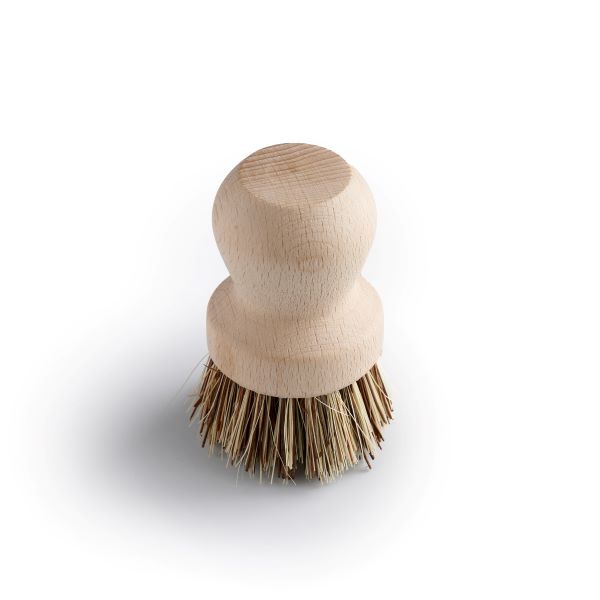 Eco-friendly wooden pot brush