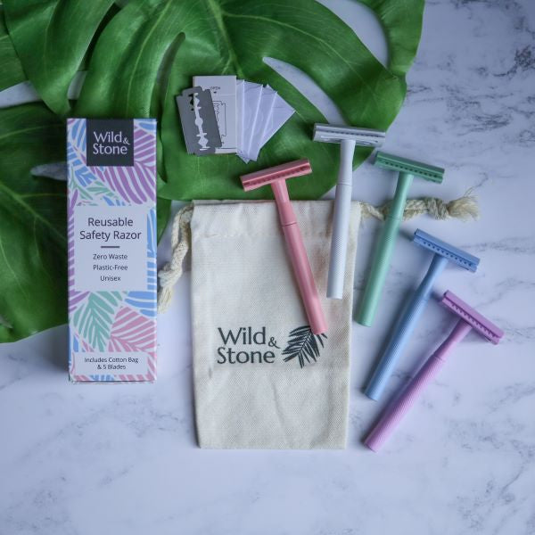 Eco-friendly steel safety razors