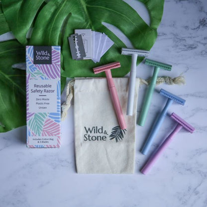 Eco-friendly steel safety razors
