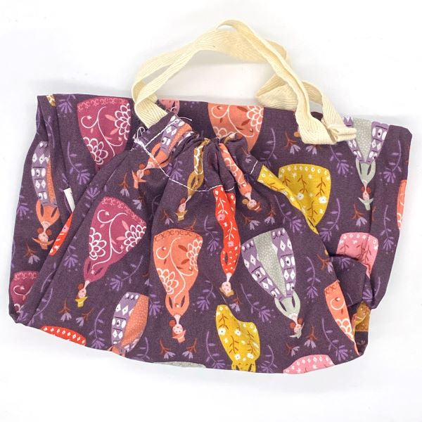 Reusable fabric bottle bag Dresses design