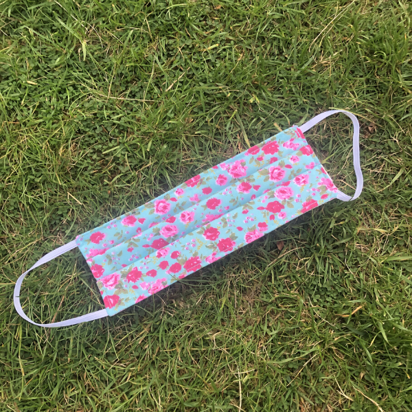 Reusable mask Coming up roses