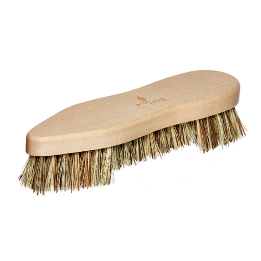 Natural scrubbing brush