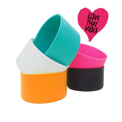 Silicone bottle boots in selection of colours