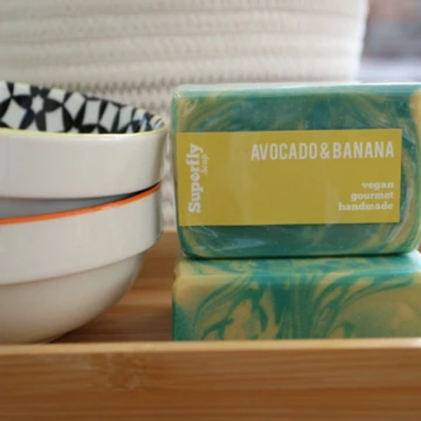 Superfly eco-friendly soap bar Avocado and banana