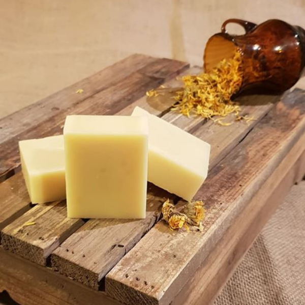 The Black Cat Soap House soap bar Gentle calendula