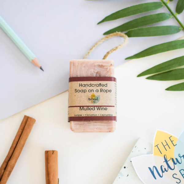 Eco soap on a rope Mulled wine