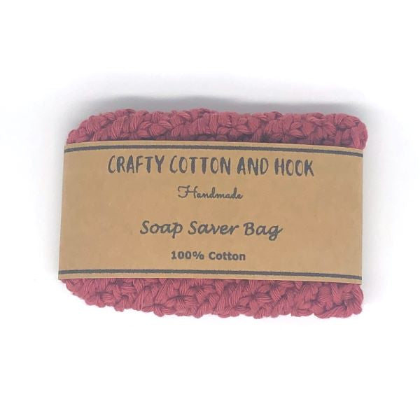 Soap saver bag plum