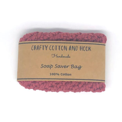 Soap saver bag plum