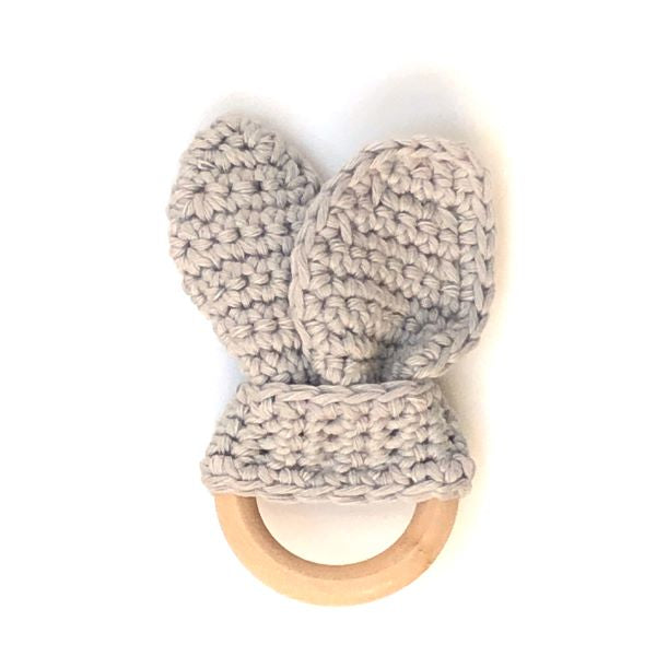 Baby teether grey