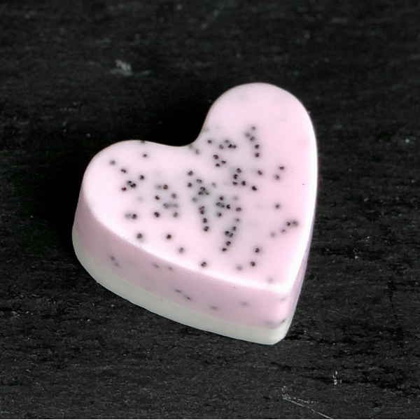 Tin heart soap Heaven scent