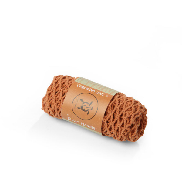 Veg dyed string bag pecan