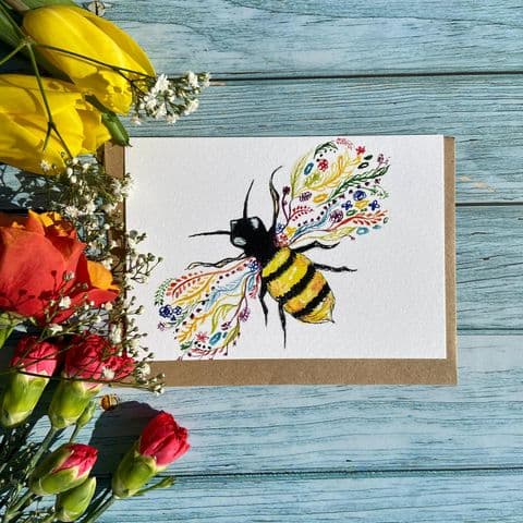Eco card Bee friendly