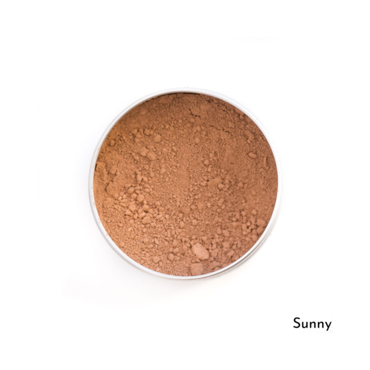 Mineral plastic-free foundation tin Sunny