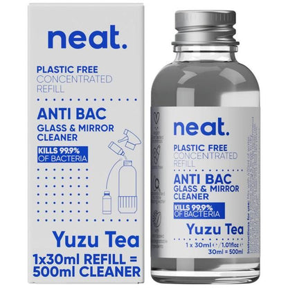 Neat reusable refill set for glass and mirror